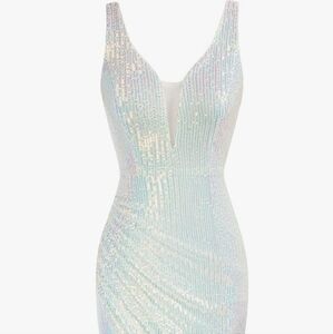 Sequin Evening Dress Grace Karin Brand New Size 12